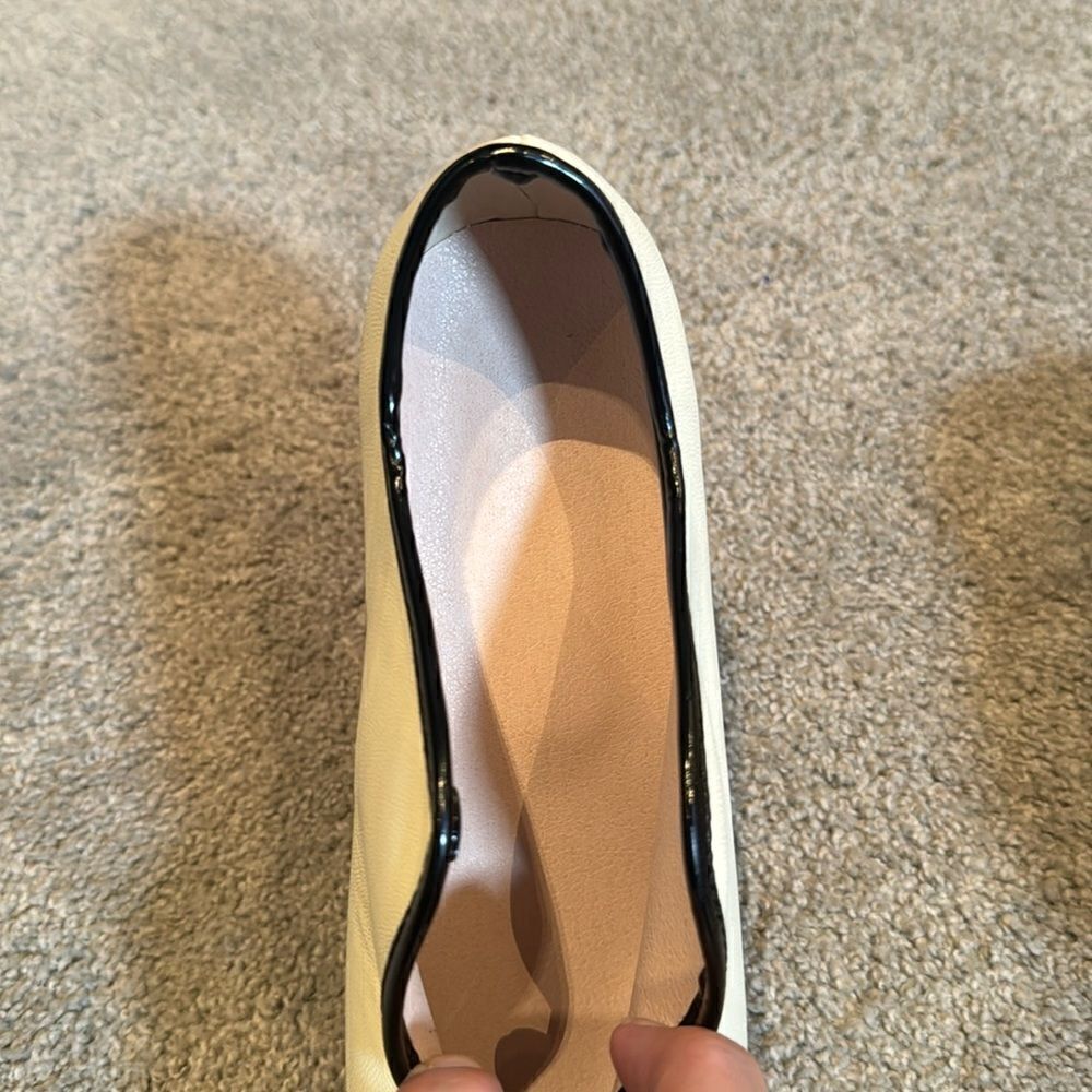 Women’s Beige & Black High Heels Pumps Bow Design SlipOn Size 8.5/9 (41CN) *READ - Picture 11 of 12